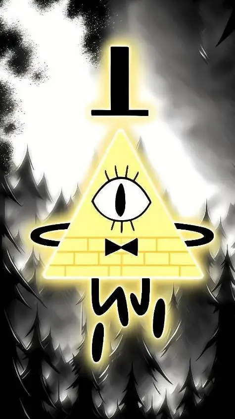 ai character: bill cipher background