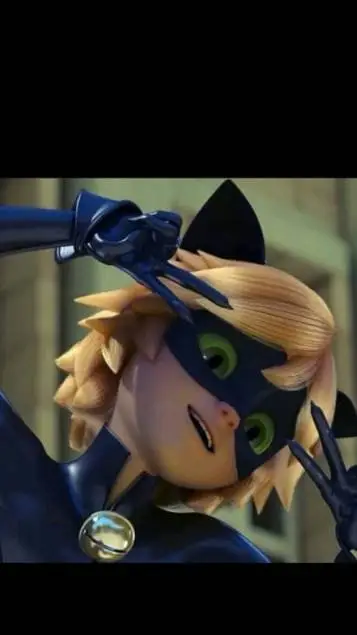 ai character: cat noir background