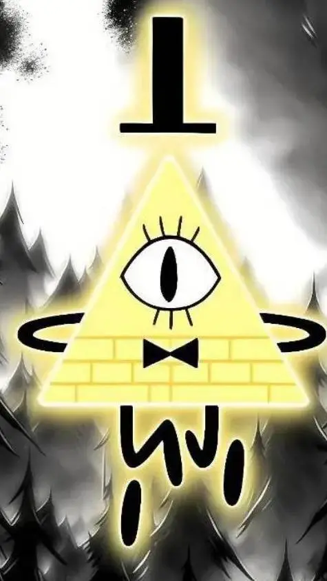 ai character: bill cipher  background
