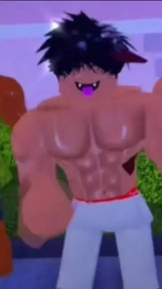 ai character: buff slender  background