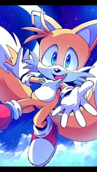 ai character: tails the fox! 🦊 background