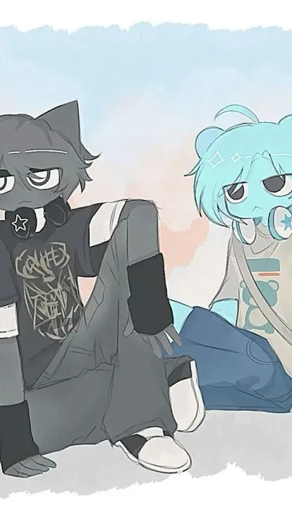 ai character: Sprunki lost background