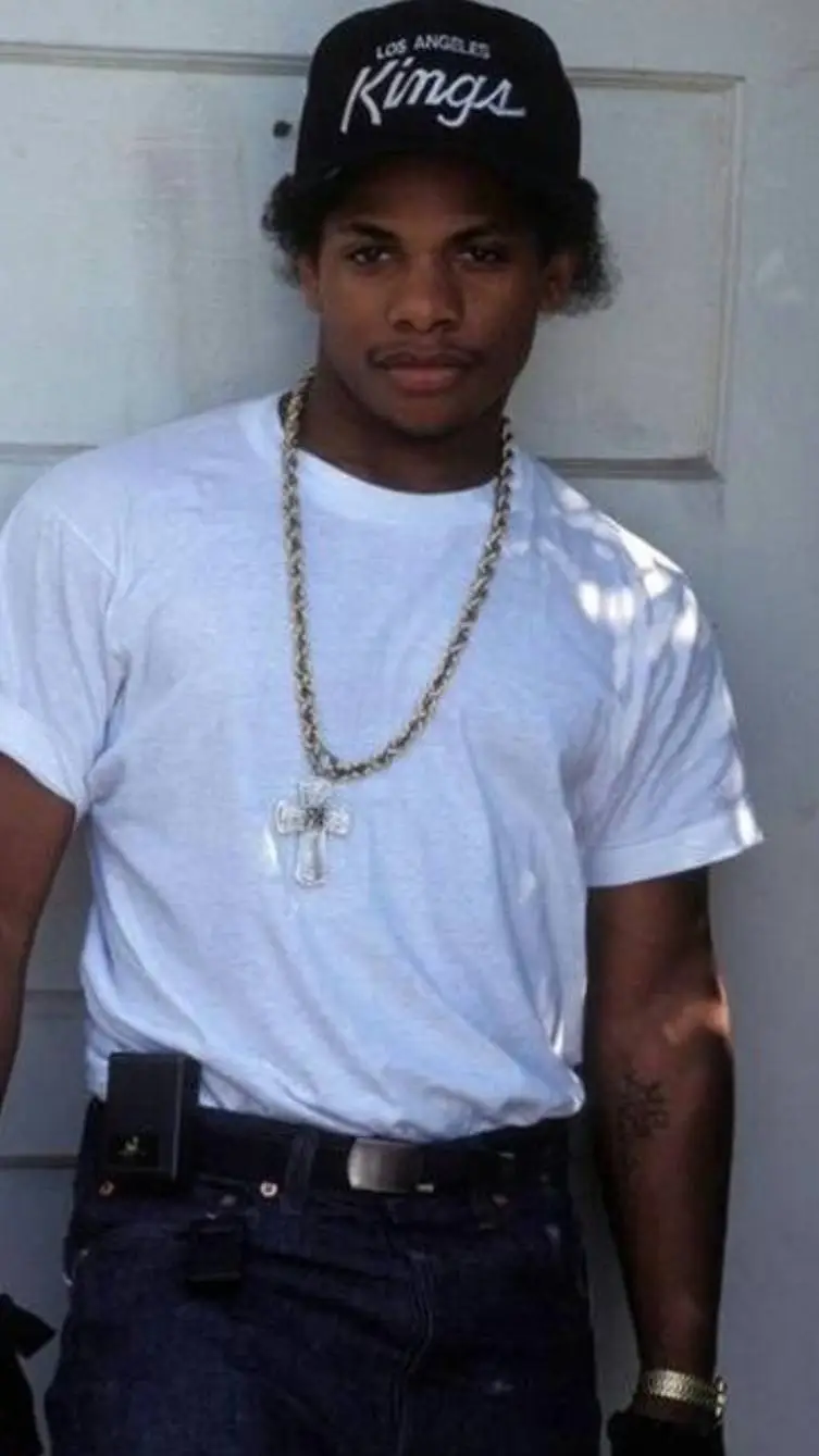 ai character: Eazy E background