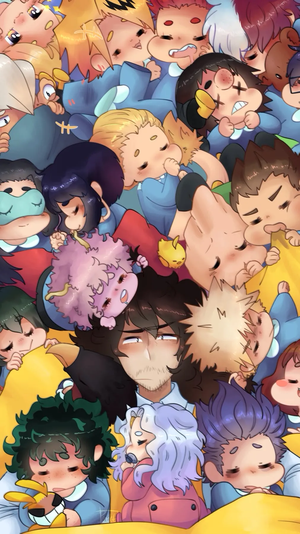 ai character: Mha - Toddlers background