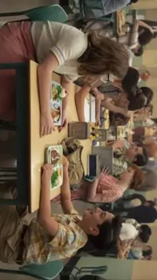 ai character: Derry: mid school  background