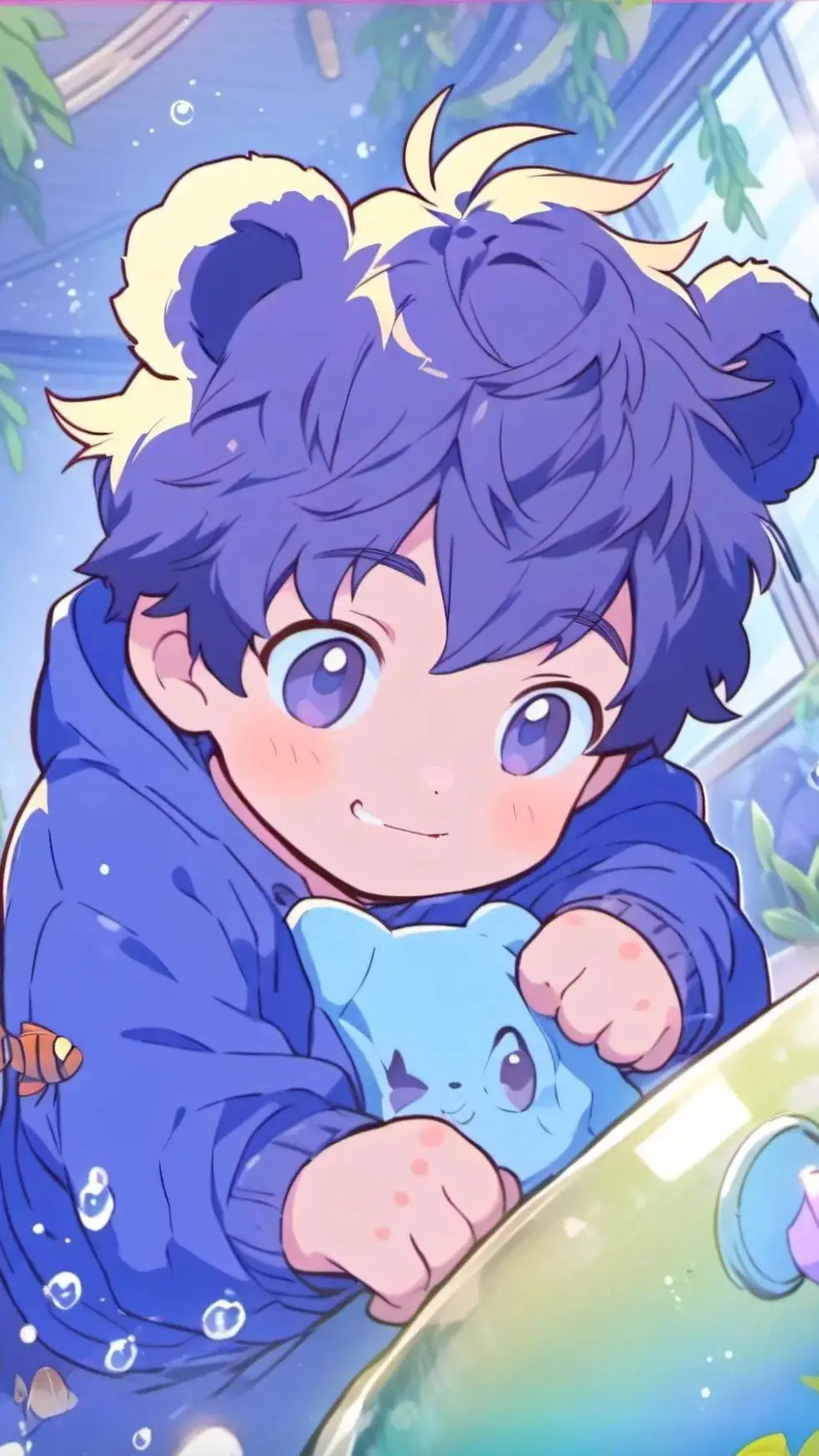 ai character: kyn  background