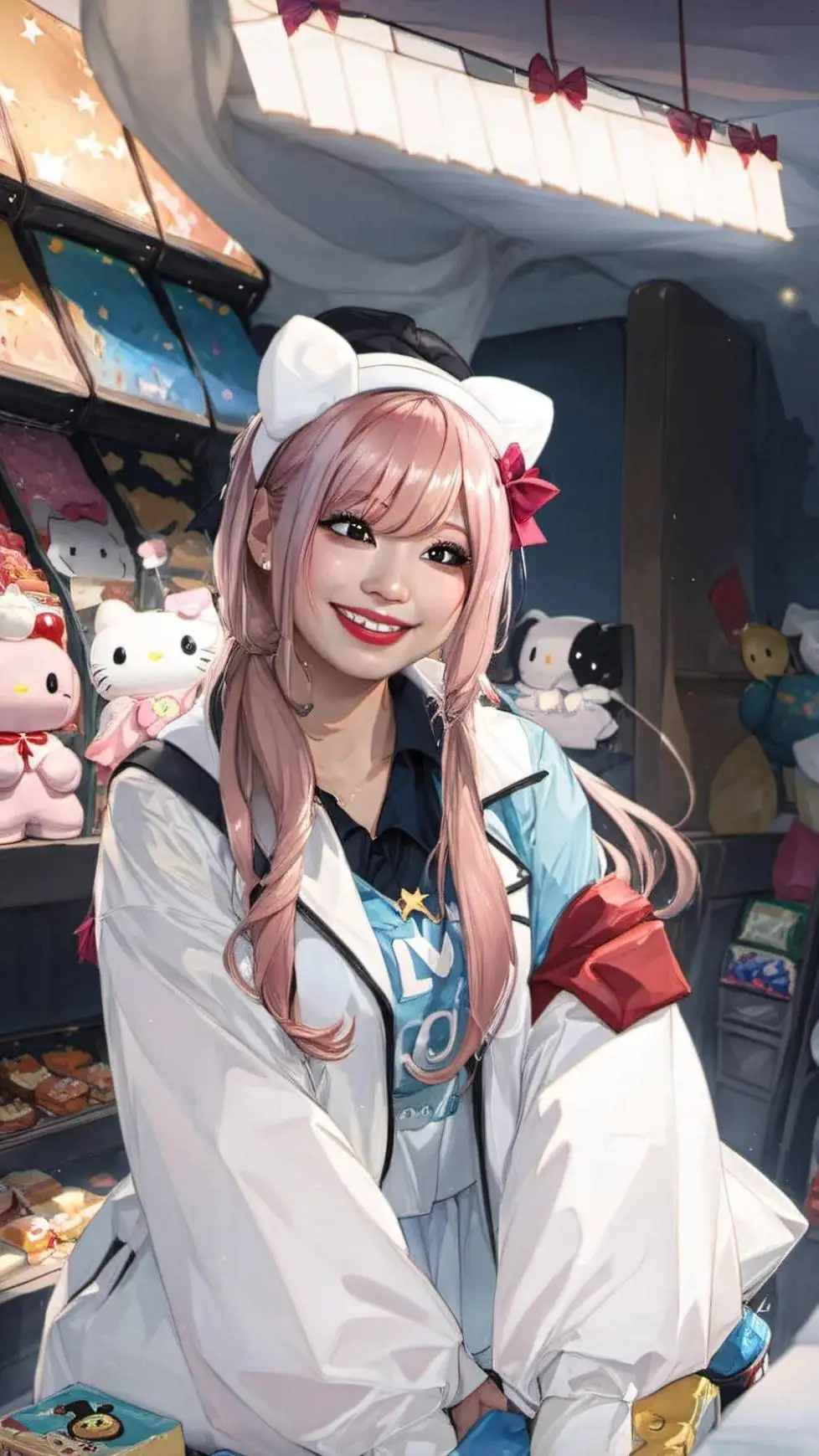 ai character: ○ background