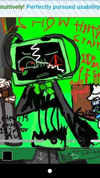 ai character: Bad time background