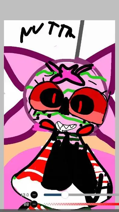 ai character: Twisted Nutty background