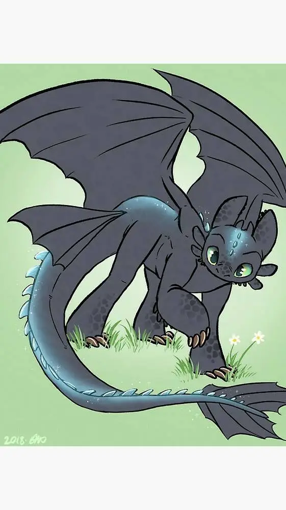 ai character: Toothless background