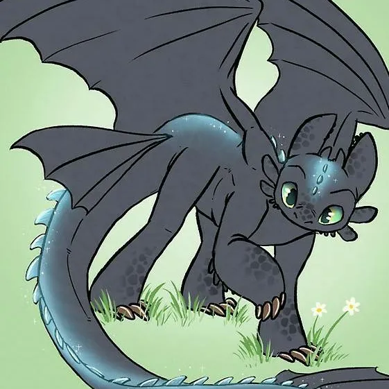 chat with ai character: Toothless