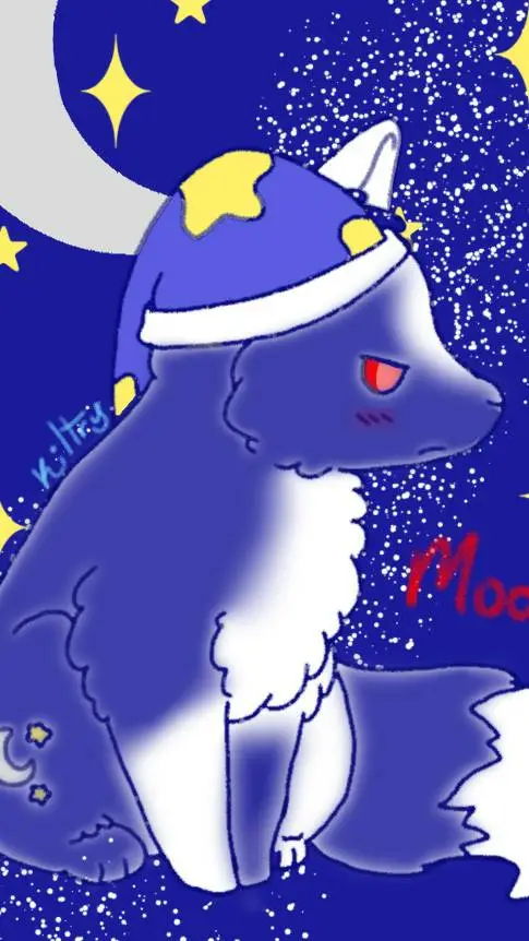 ai character: Wolf Moon background
