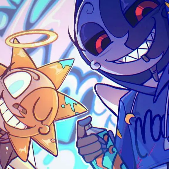 chat with ai character: Sun & Moon (HS)