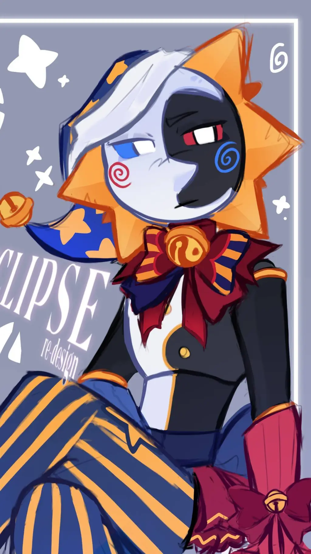 ai character: ☀️Eclipse🌙 background