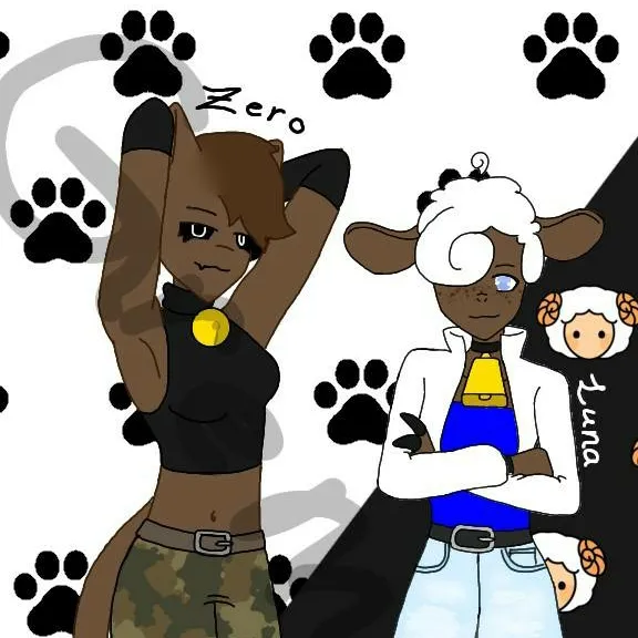 chat with ai character: Zero🐱 and Luna🌙