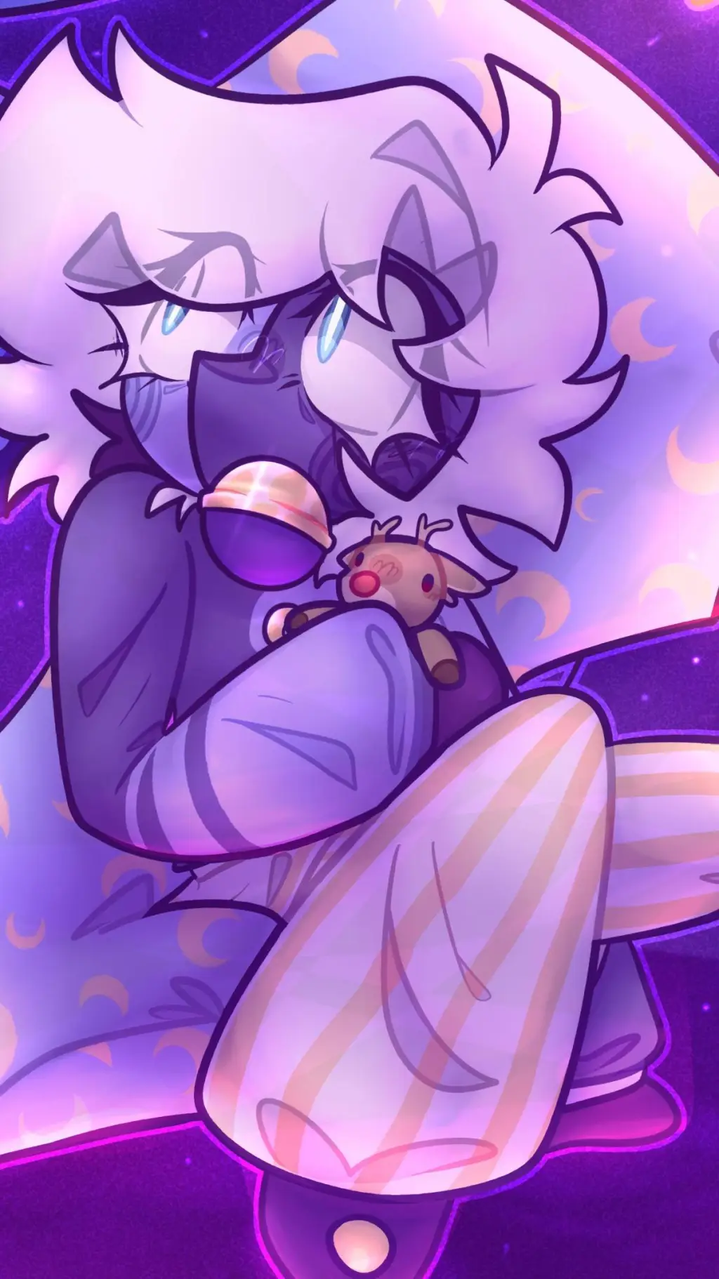 ai character: Lunar🌙 LAES background