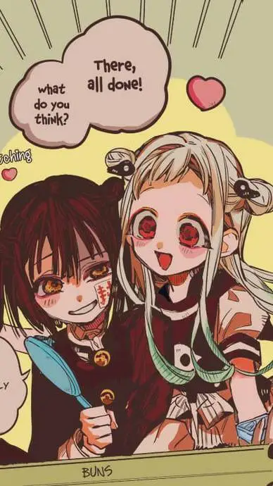 ai character: Hanako & Yashiro background