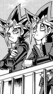 ai character: Yugi and Yami background