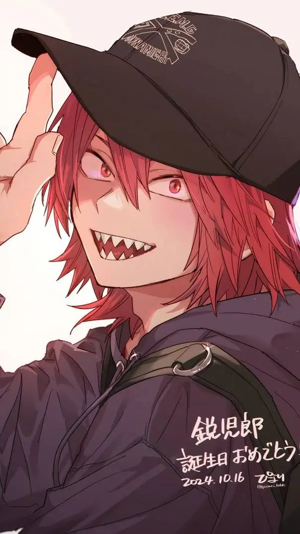 ai character: Kirishima ×Bakugo background