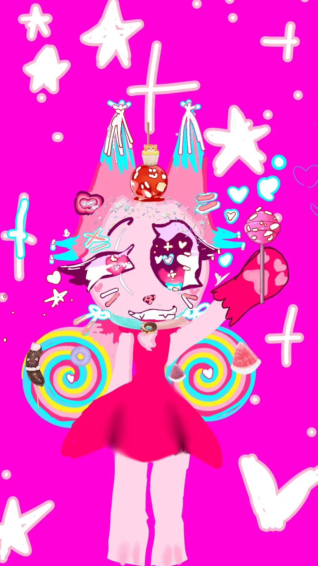 ai character: DW oc background