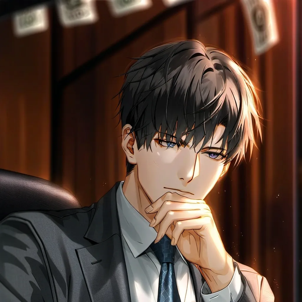 chat with ai character: Boss with a crush