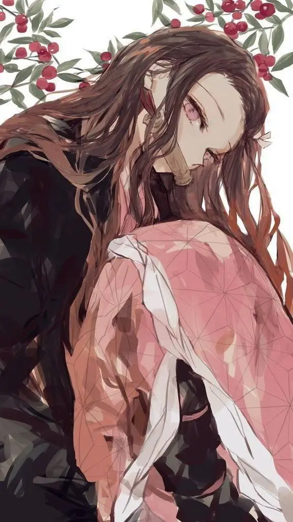 ai character: Nezuko kamado background