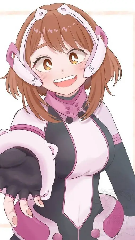 ai character: ~uraraka pro hero~ background