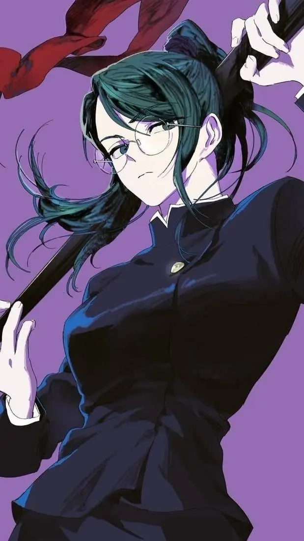 ai character: maki zenin background