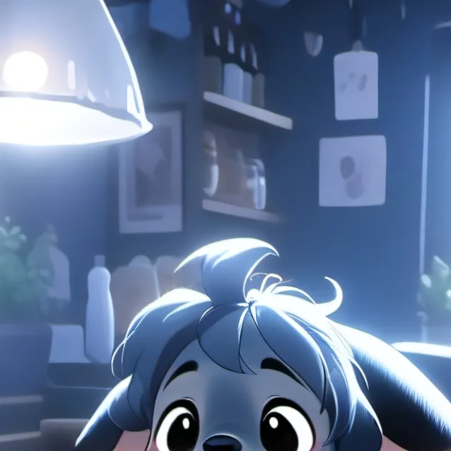 chat with ai character: stitch doggy