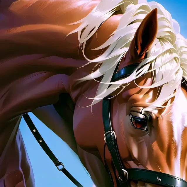 chat with ai character: gigantic horse 2