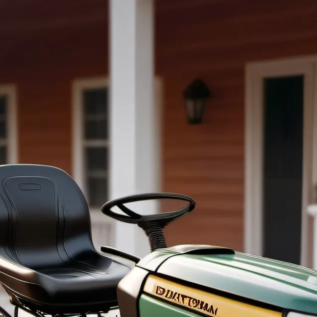 chat with ai character: fast riding mower 