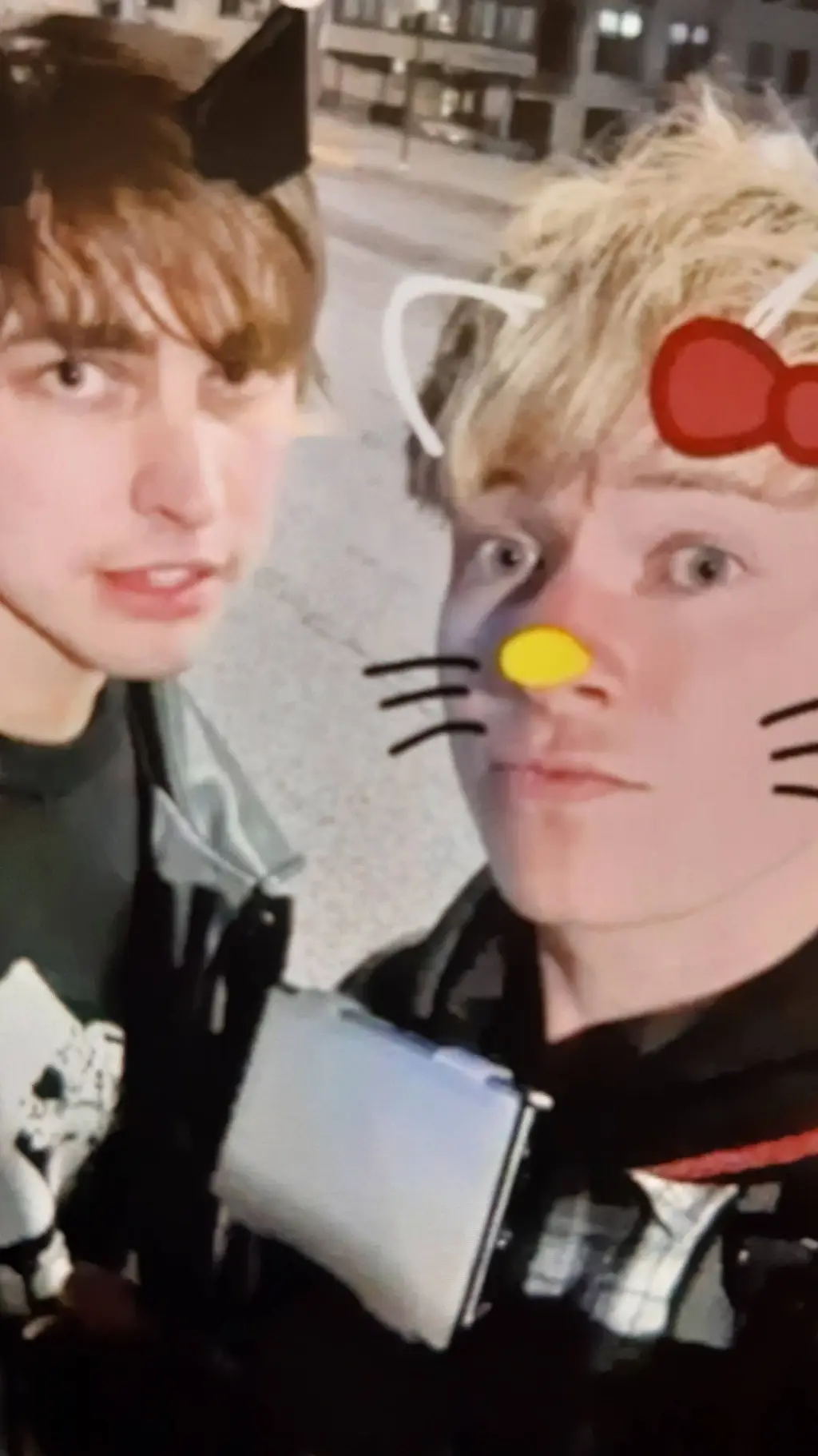 ai character: SAM AND COLBY!!  background