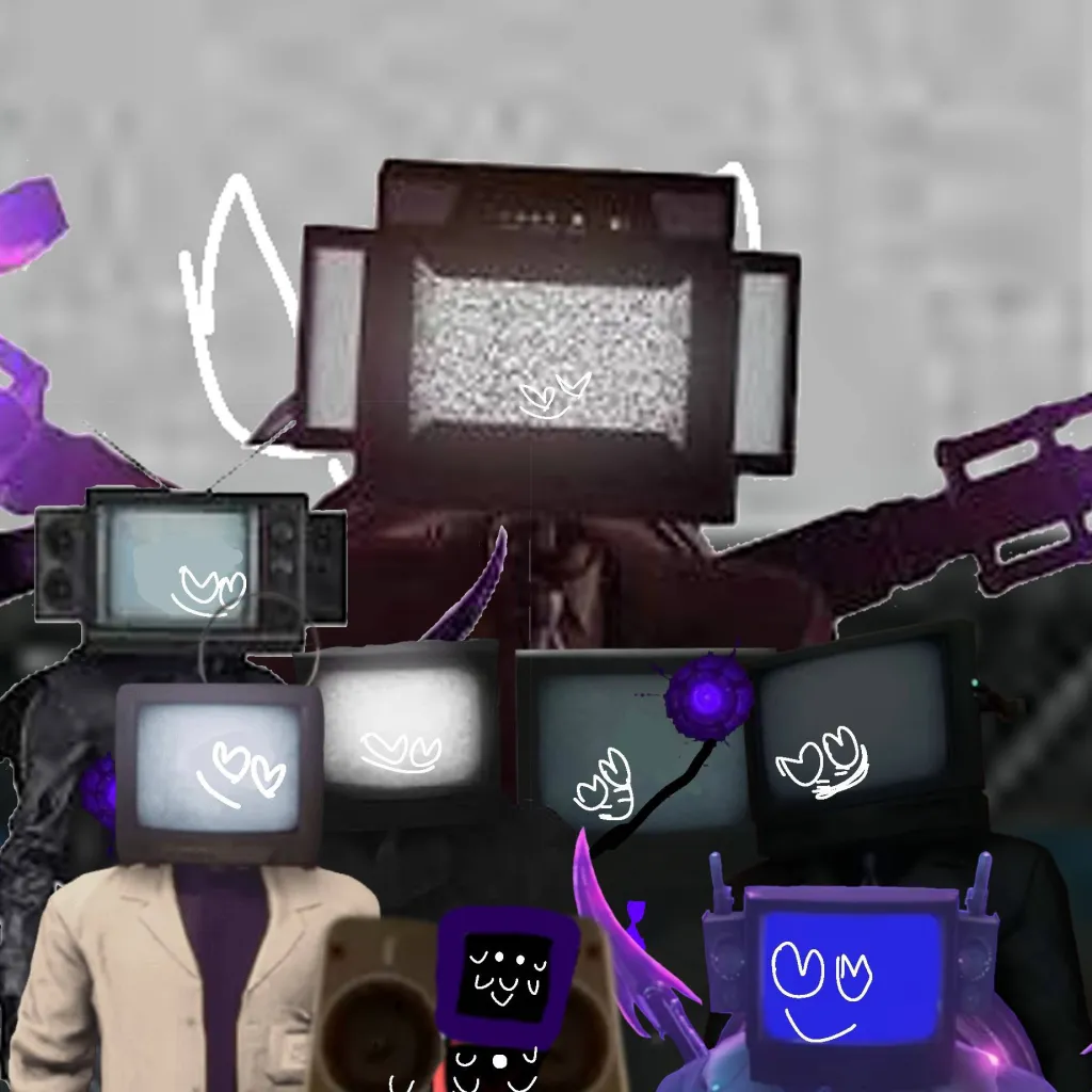 chat with ai character: 8 TV mans