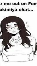 ai character: Yukimiya fem background