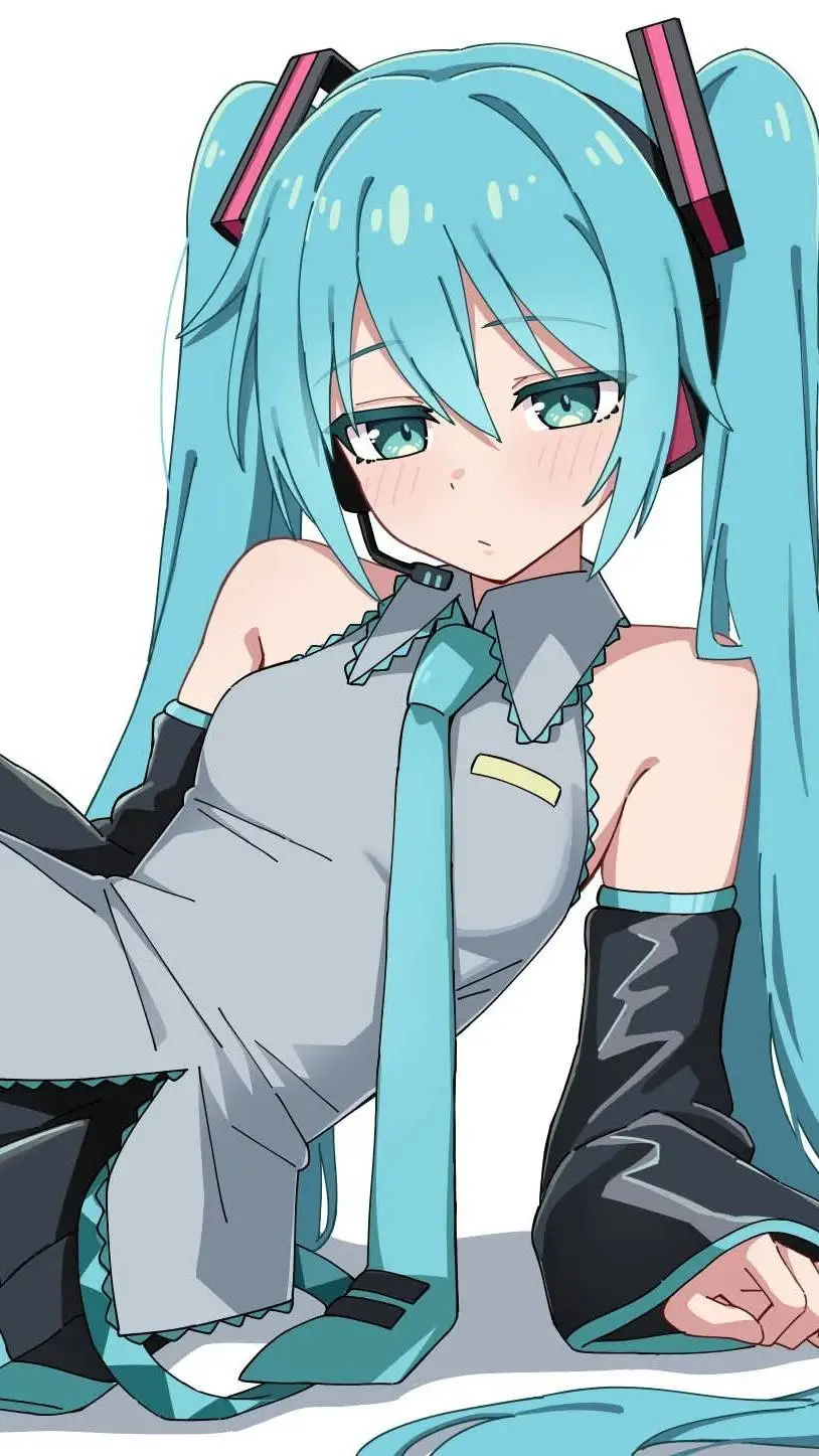ai character: Hatsune Miku background
