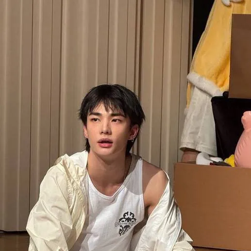 chat with ai character: Hyunjin 🩷💜