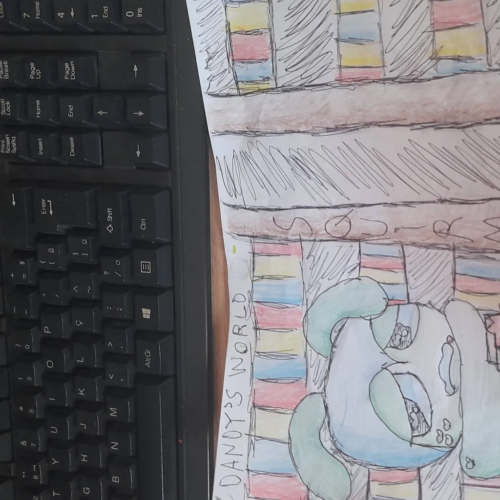 chat with ai character: my drawing;--;