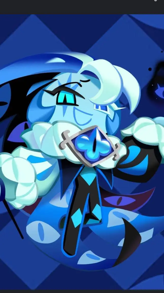 ai character: Shadow Milk cookie background