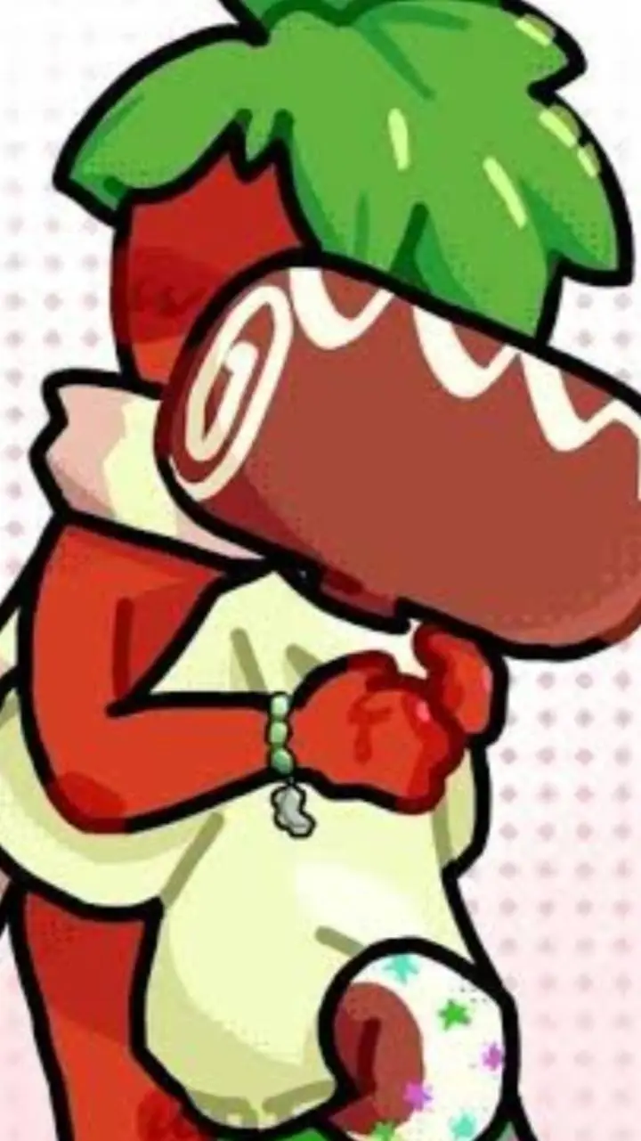 ai character: Fruitcake?SIKE>:)  background