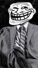 ai character: sir trollface background