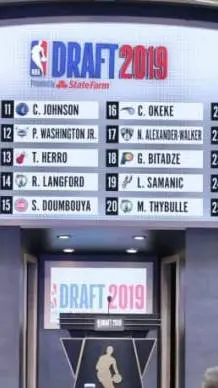 ai character: NBA draft assign background