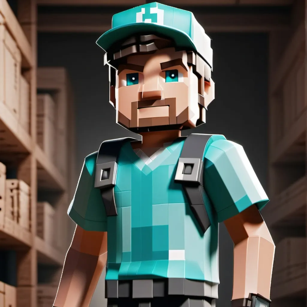 chat with ai character: Steve