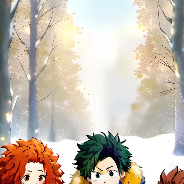 chat with ai character: MHA camping part 2