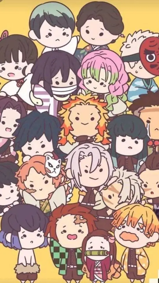 ai character: hashira sleepover! background