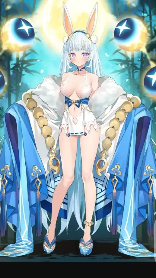 ai character: kaguya princess background