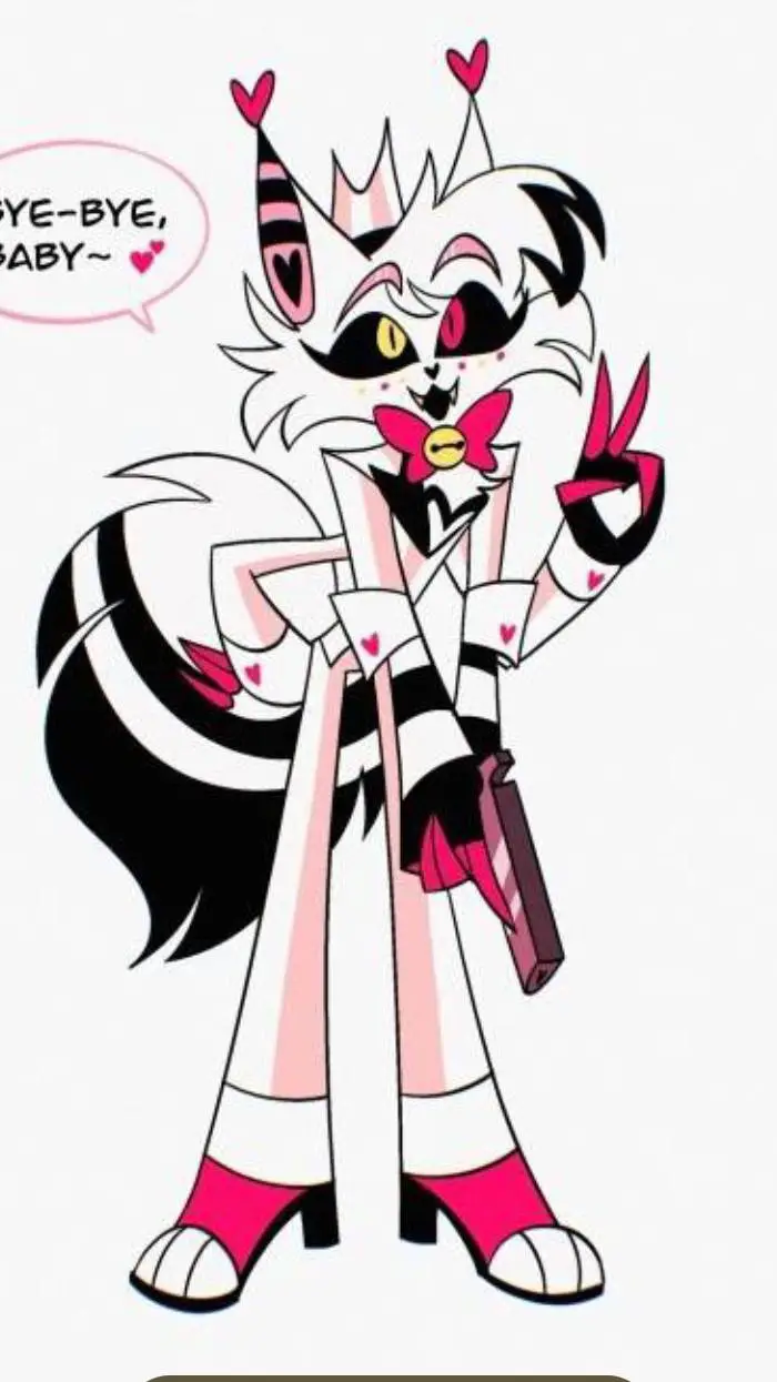 ai character: HUSKERDUST🖤💓~ background