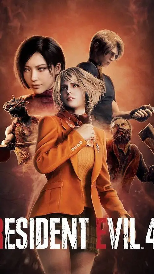 ai character: RE 4 (Leon) background