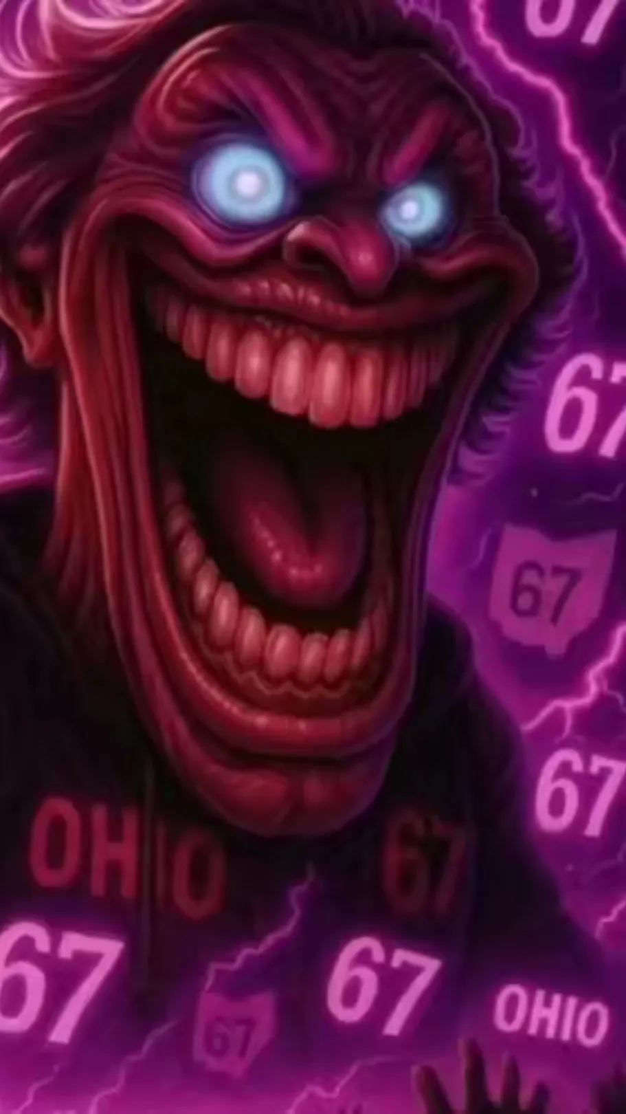 ai character: 67!!! background