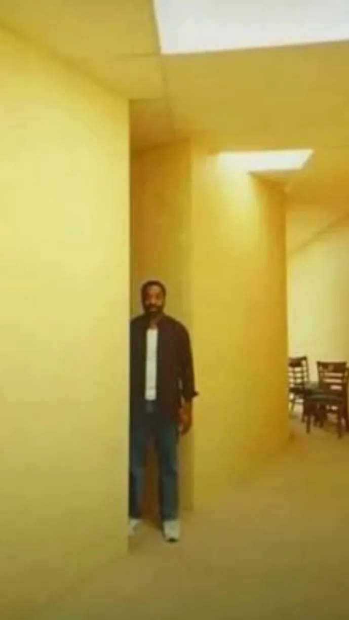 ai character: Clark Backrooms background