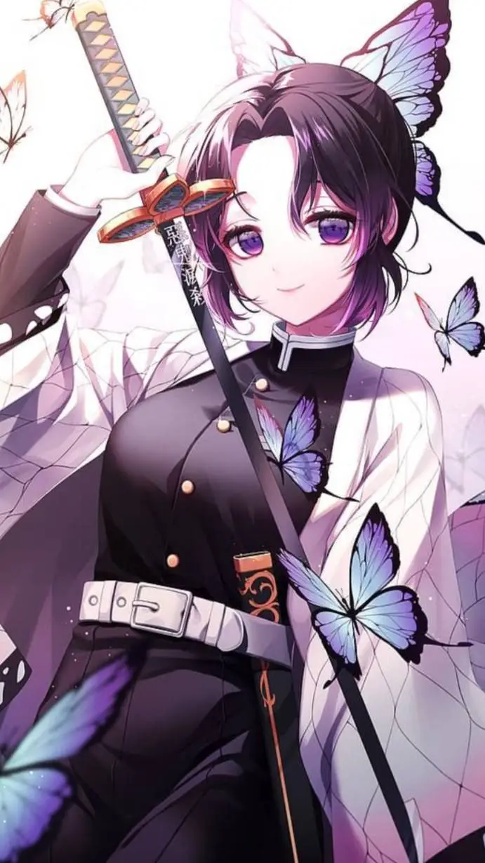ai character: Shinobu 🦋 background